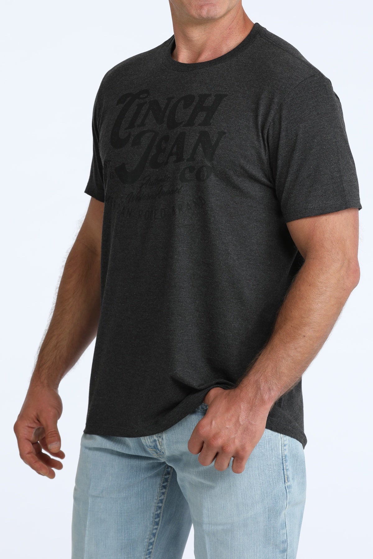 MENS CHARCOAL "CINCH" TSHIRT