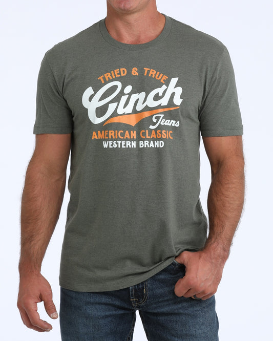 MENS "TRIED & TRUE" TSHIRT- OLIVE