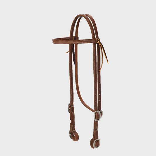 PROTACK BROWBAND WITH BUCKLE BIT ENDS