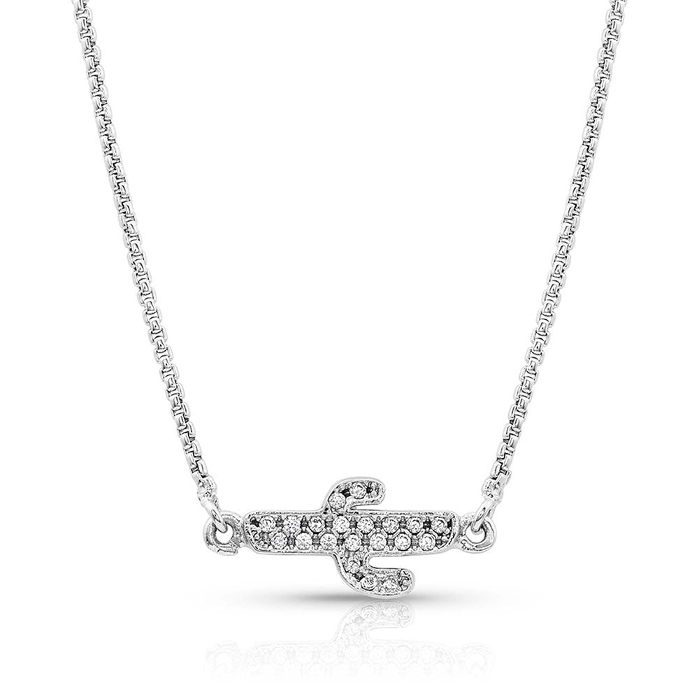 DOUBLE SIDED CACTUS NECKLACE