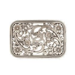 BUCKLE W/ FLORAL CORNERS