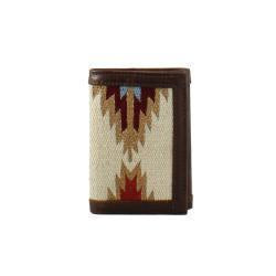 AZTEC WOVEN TRIFOLD WALLET