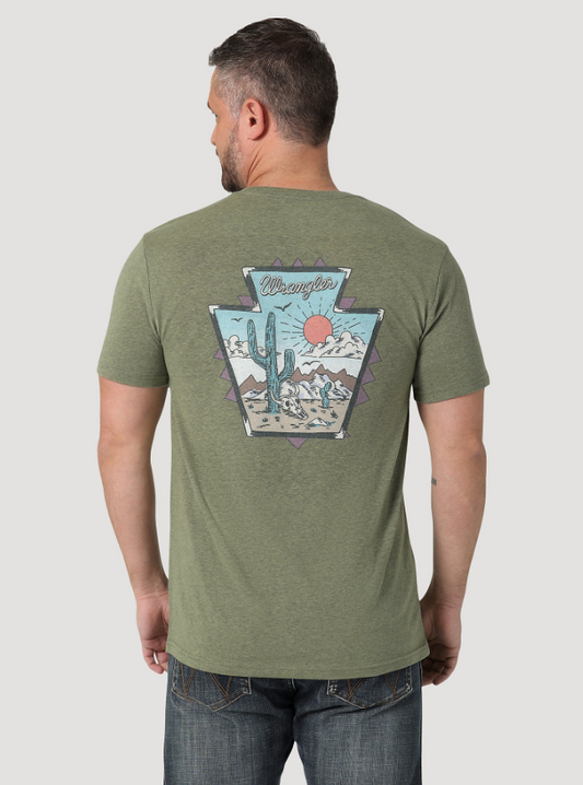 MENS WRANGLER CACTUS TSHIRT