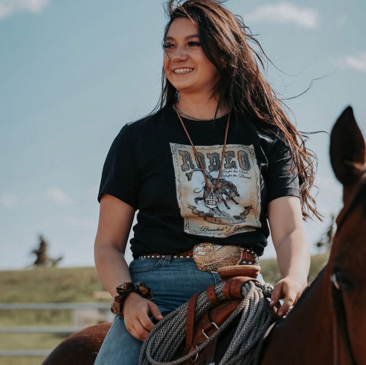 TIN & TURQUOISE- Vintage Rodeo Tee