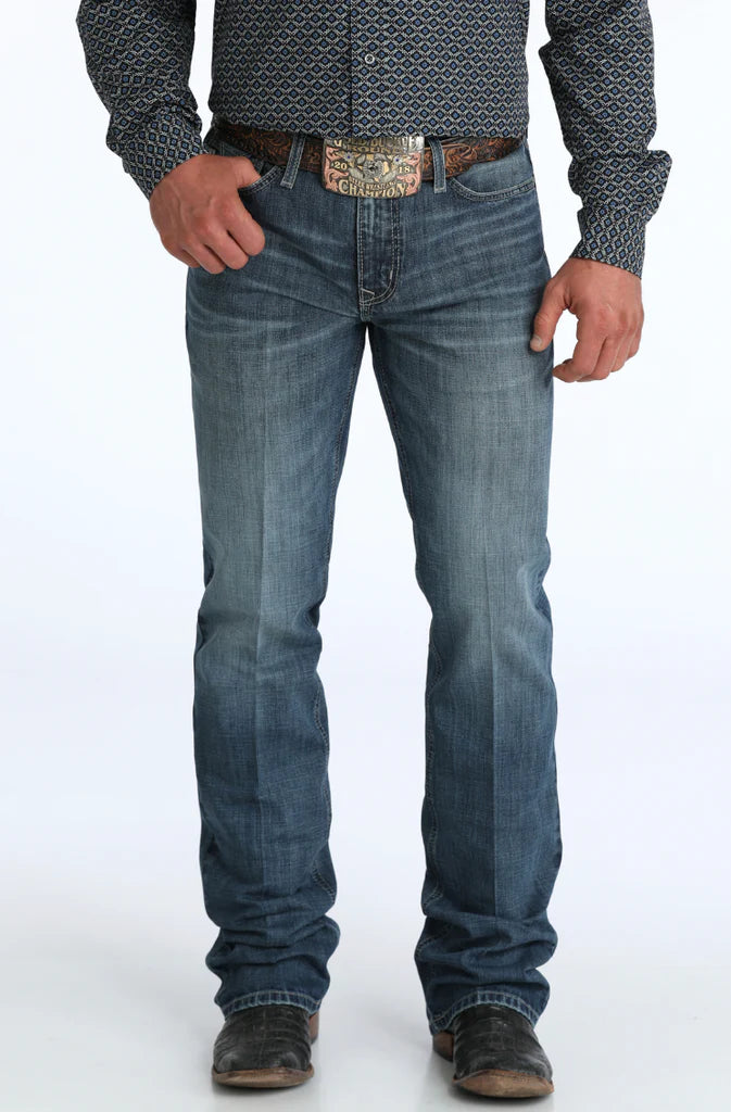 IAN SLIM FIT- MEDIUM STONEWASH