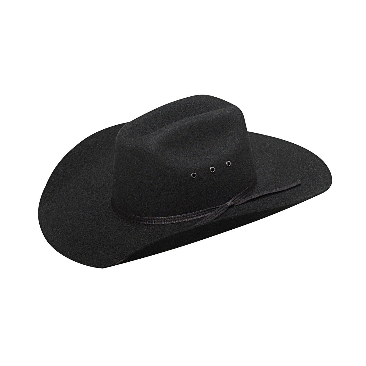 TWISTER YOUTH FELT HAT - BLACK