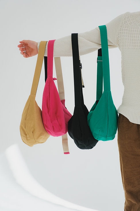 CRESCENT CROSS-BODY SHOULDER BAG