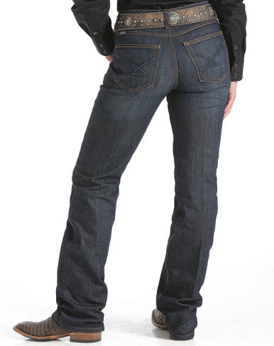 JENNA STRETCH MID RISE SLIM BOOT CUT