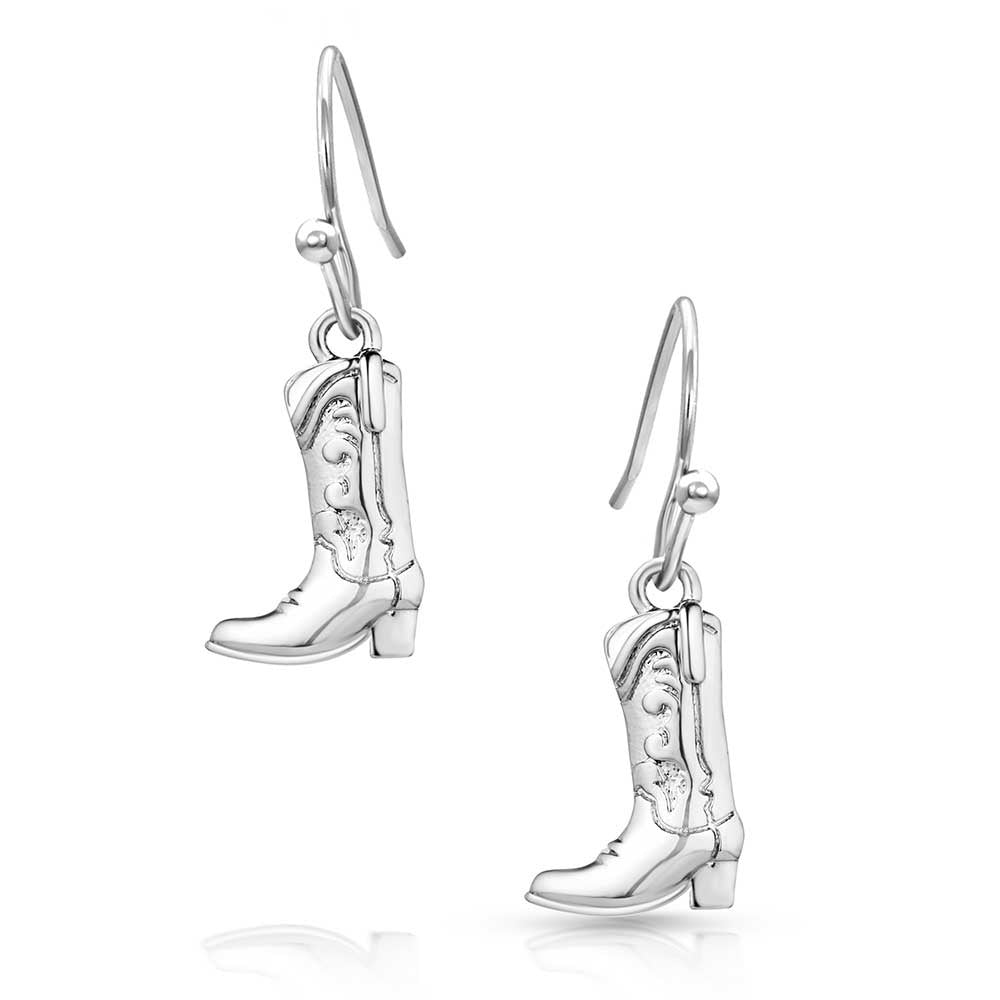 SCULPTED COWBOY BOOT EARRINGS