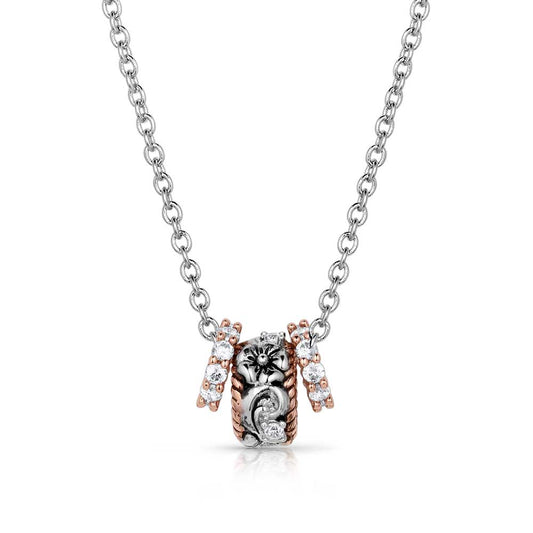 WILDFLOWER ELEGANCE RING NECKLACE