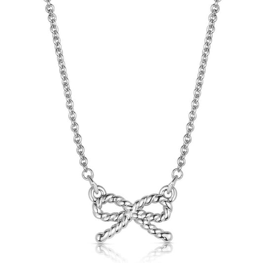 COWGIRLS BOW NECKLACE