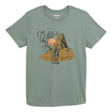 LADIES WRANGLER WILD N FREE TSHIRT