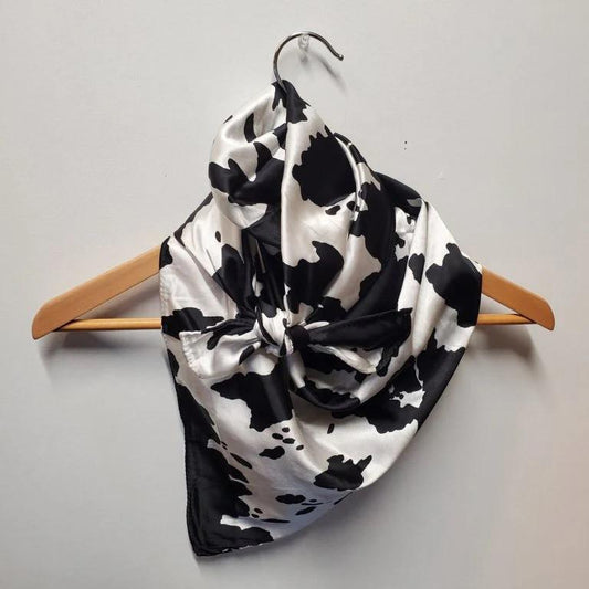 COW PRINT WILD RAG