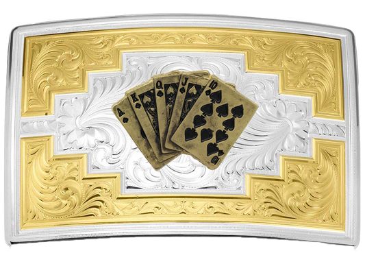 ROYAL FLUSH MONTANA BUCKLE