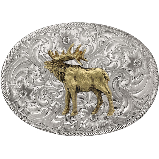 MONTANA ELK BUCKLE