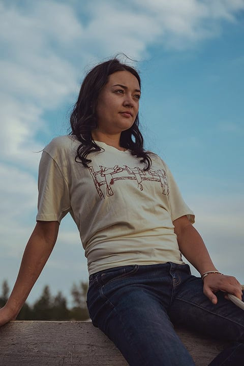 LADIES OUTBACK SADDLE UP TEE