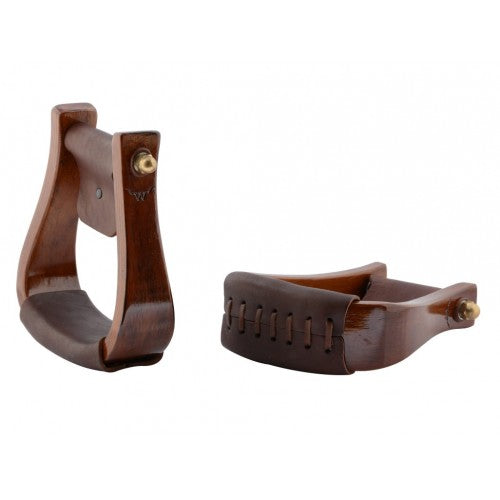 DARK WOODEN VISALIA STIRRUP