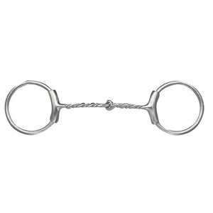 FRANCOIS GAUTHIER TWISTED WIRE SNAFFLE W/ SLEEVES