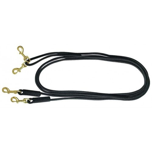 MUSTANG ROUND CORDED DRAW REINS