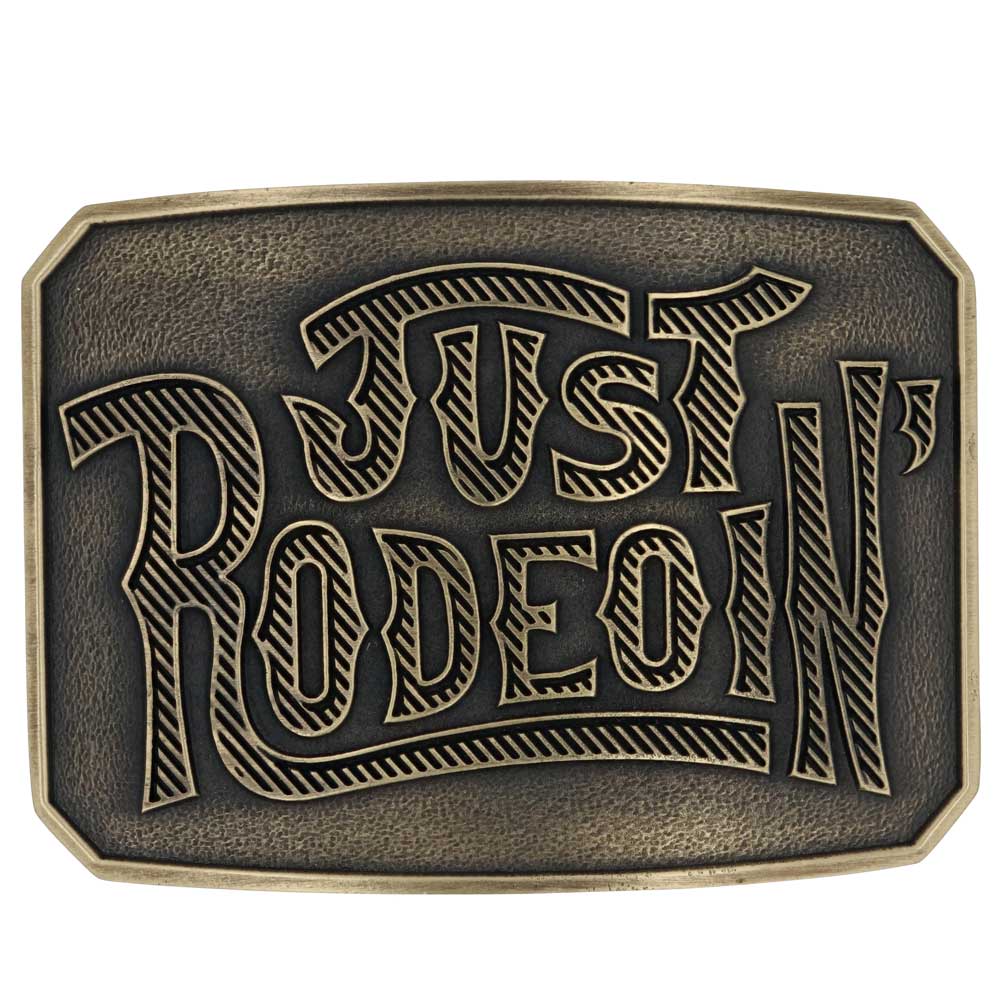 ATTITUDE JUST RODEOIN' BUCKLE