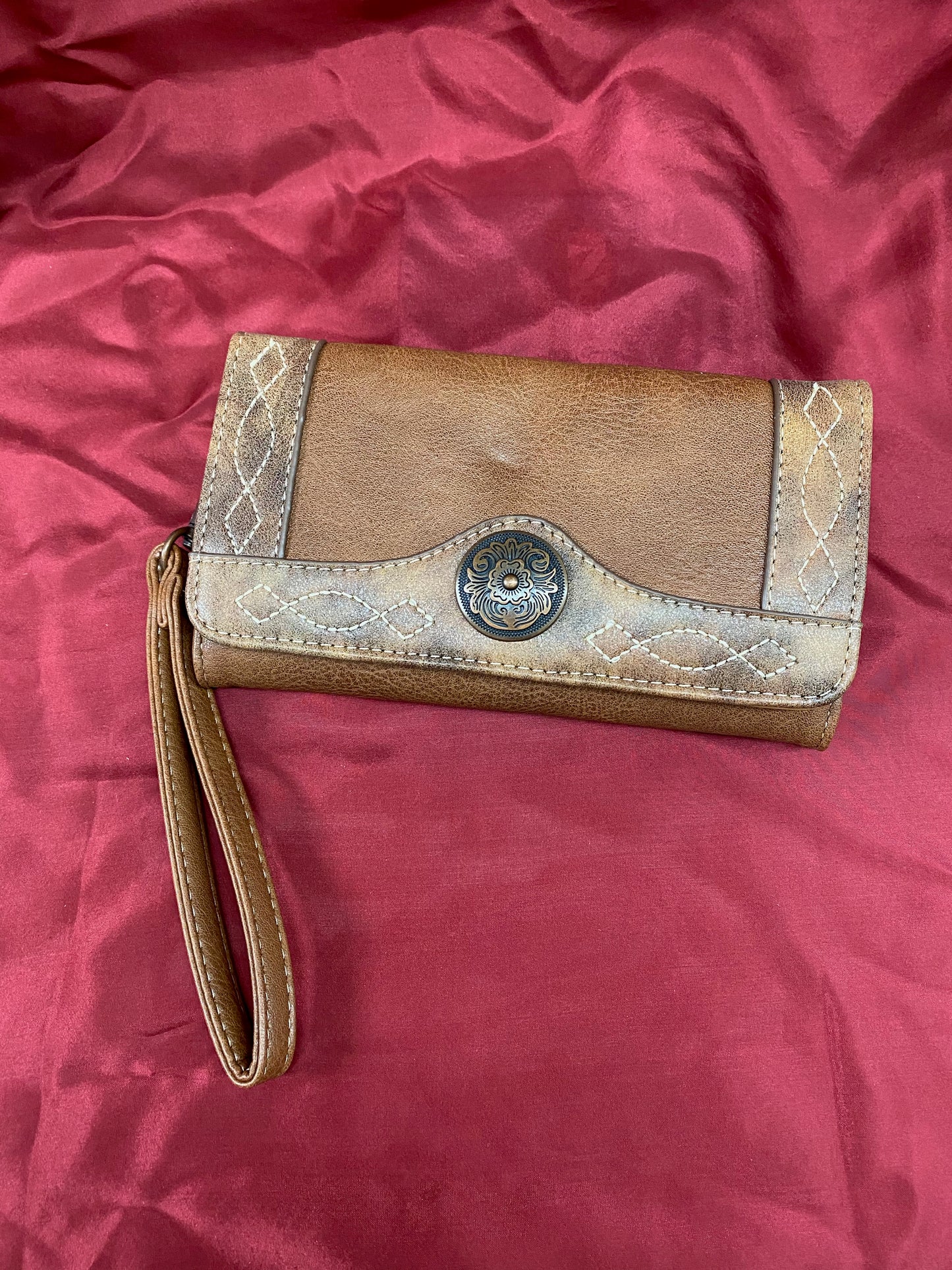 LADIES “IVY” BOOT STITCH WALLET