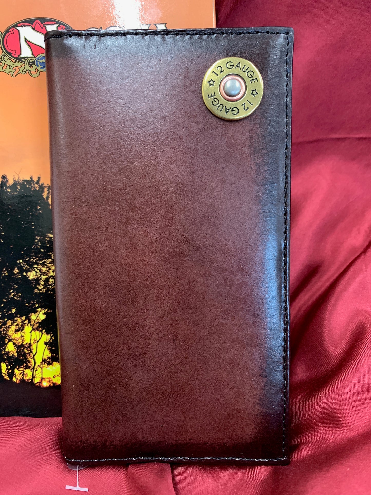 MENS NOCONA RODEO WALLET W/ SHOTGUN SHELL