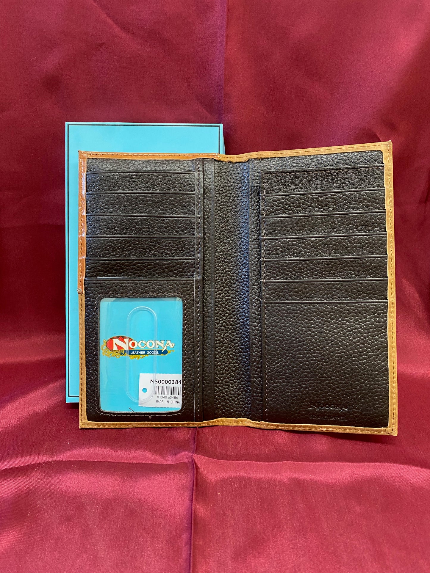 MENS NOCONA RODEO WALLET W/CONCHO