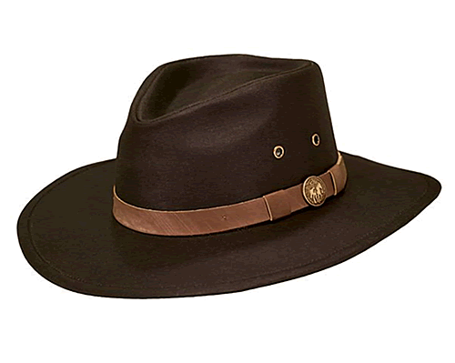 OUTBACK TRADING CO. KODIAK OILSKIN HAT