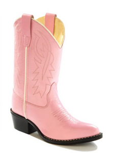 PINK POINTED TOE KIDS BOOT