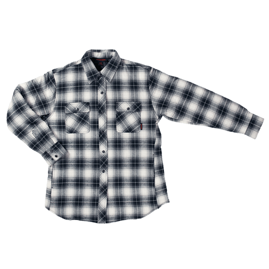 LADIES TOUGH DUCK QUILT-LINED FLANNEL SHIRT- 20% OFF