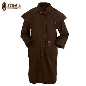 MENS OUTBACK TRADING CO. LOW RIDER OILSKIN DUSTER
